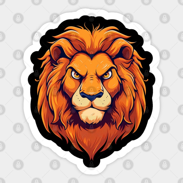 Lion Sticker by UrbanLifeApparel